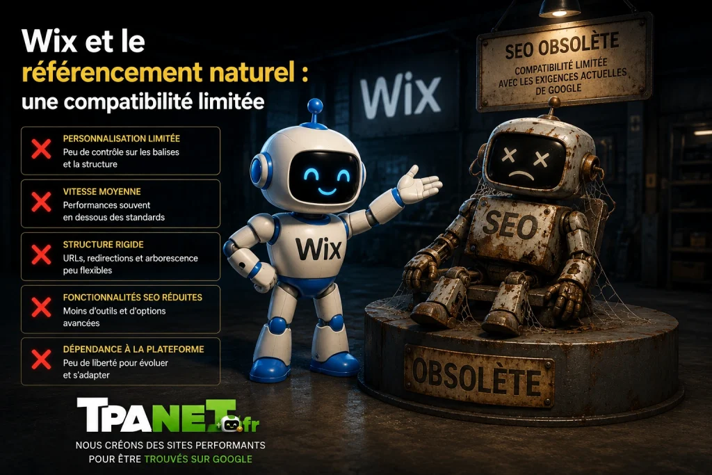 Site internet wix ses avantages et limite en 2026