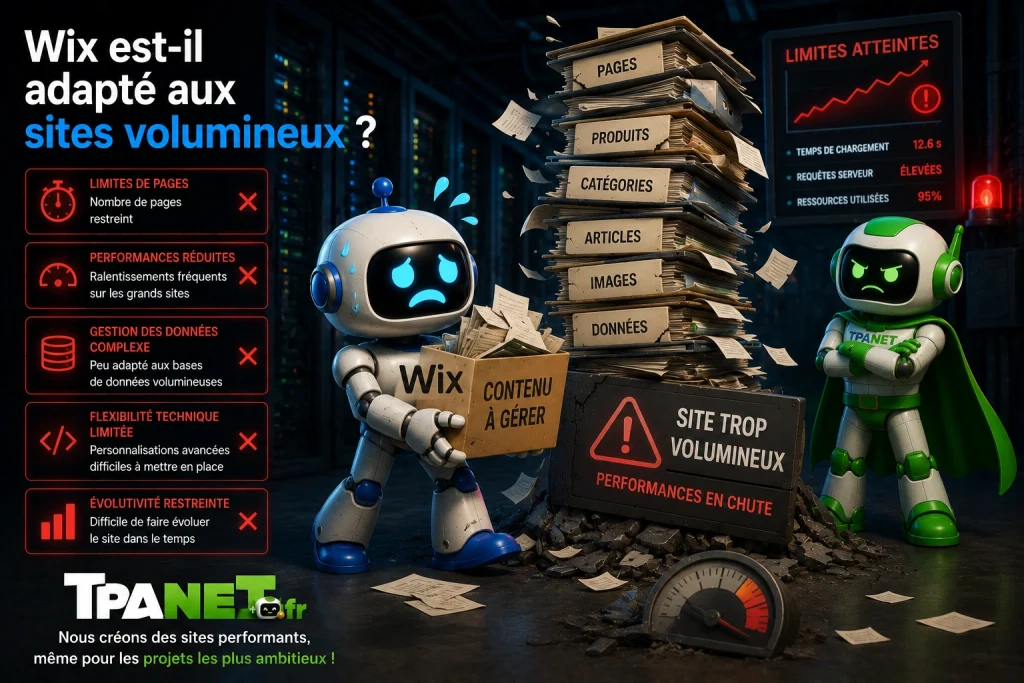 Site internet wix ses avantages et limite en 2026