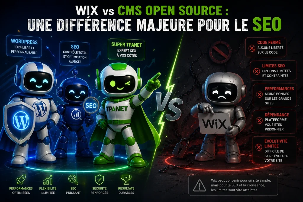 Site internet wix ses avantages et limite en 2026