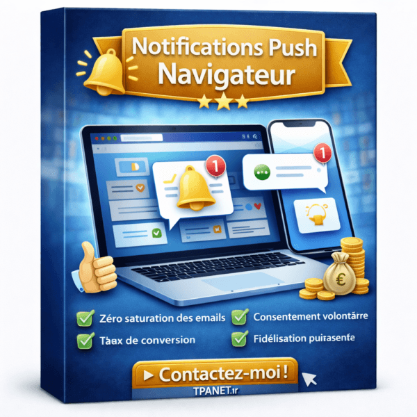 Rendre visible un e-commerce à Clermont-Ferrand 63 14 Notifications push navigateur