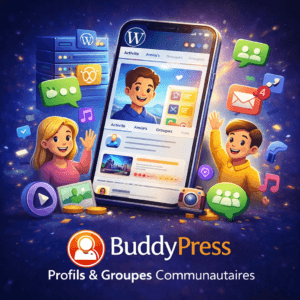 BuddyPress / profils / groupes