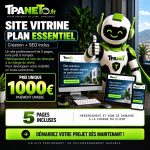 Site vitrine ESSENTIEL