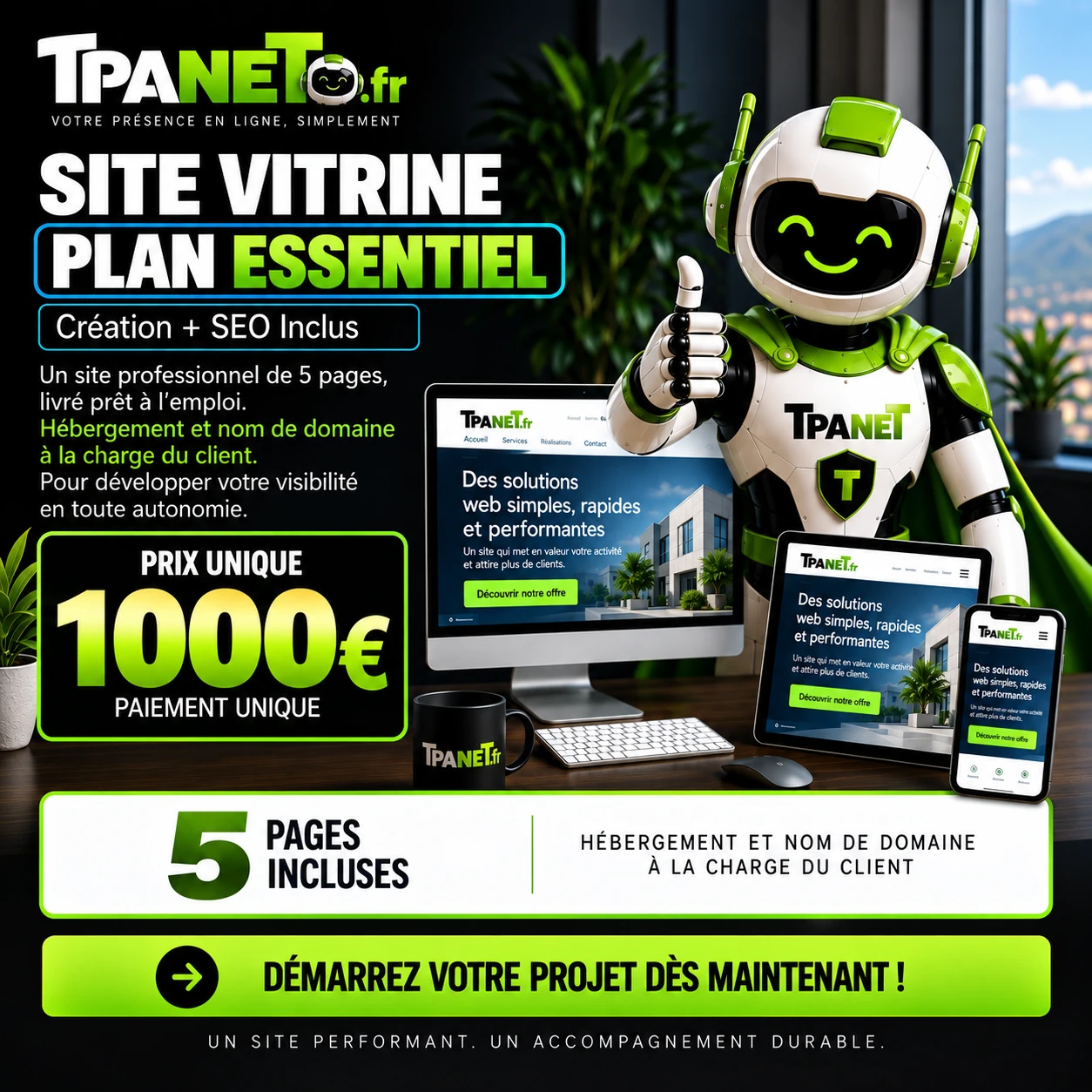 Site vitrine ESSENTIEL 1 Site vitrine ESSENTIEL