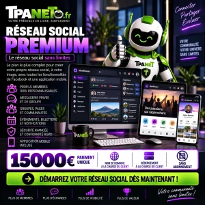 Réseau social premium