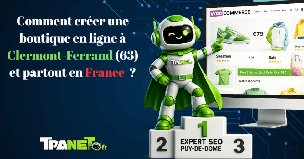 Comment créer une boutique en ligne à Clermont-Ferrand (63) et partout en France ?