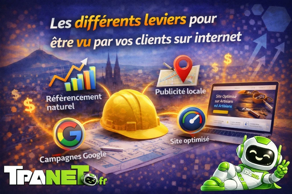 Quels sont les leviers pour rendre mon entreprise visible sur le web à Clermont-Ferrand (63) ? 5 Quels sont les leviers pour rendre mon entreprise visible sur le web à Clermont-Ferrand (63) ?