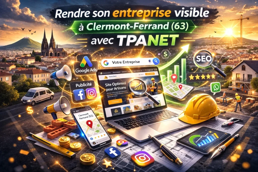 Quels sont les leviers pour rendre mon entreprise visible sur le web à Clermont-Ferrand (63) ? 12 Quels sont les leviers pour rendre mon entreprise visible sur le web à Clermont-Ferrand (63) ?