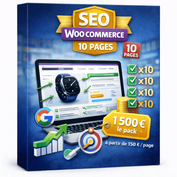 SEO Woocommerce par 10 , pages et 10 fois plus visible