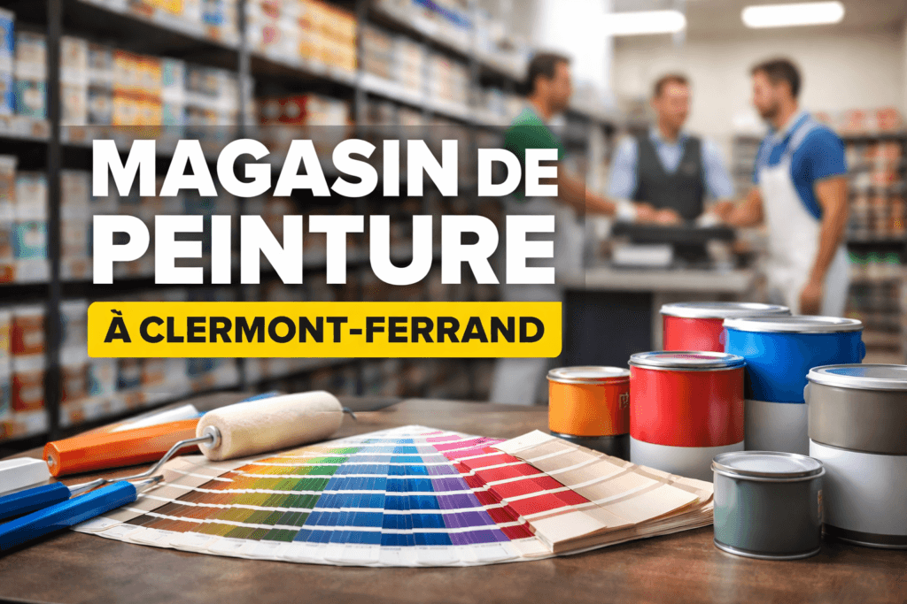 Magasin de peinture à Clermont-Ferrand 63 : comment les artisans choisissent réellement leurs fournisseurs 1 Magasin de peinture à Clermont-Ferrand