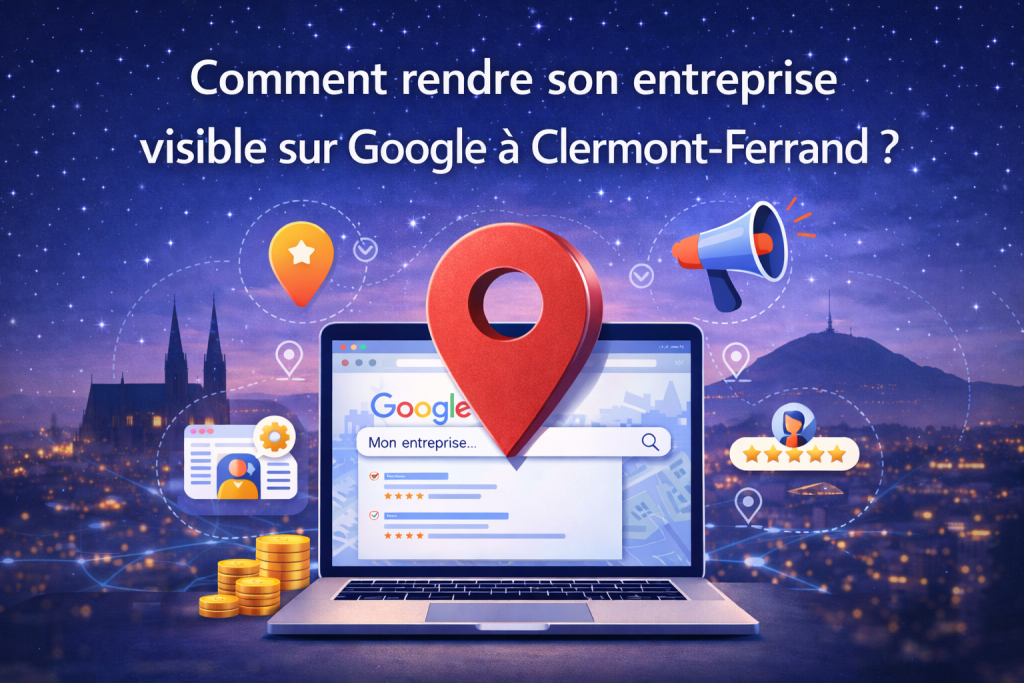 Pourquoi mon entreprise est introuvable sur Google à Clermont-Ferrand (63) ? 6 1000004356
