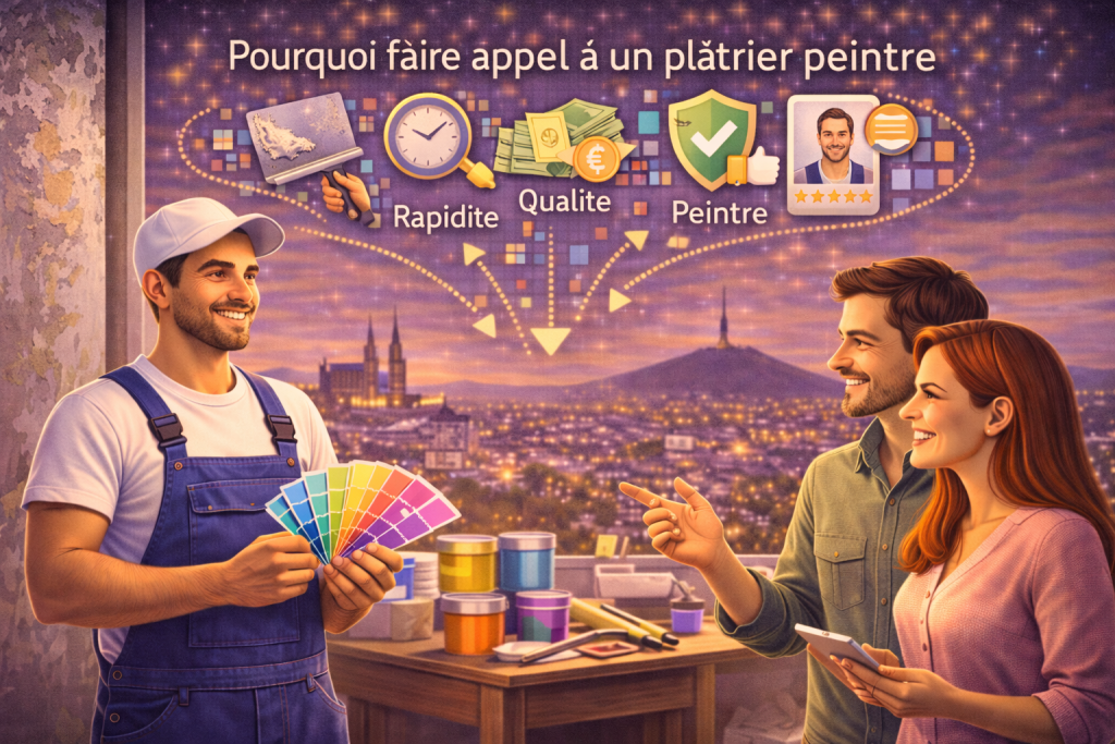 Plâtrier peintre à Clermont-Ferrand (63) : un artisan essentiel pour vos travaux 7 1000004530