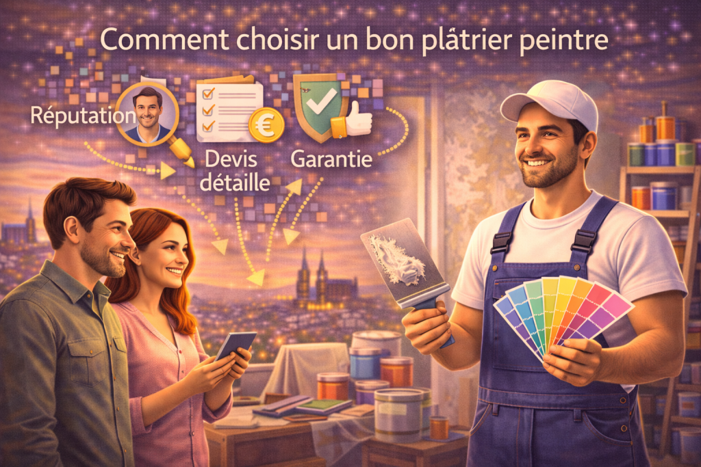 Plâtrier peintre à Clermont-Ferrand (63) : un artisan essentiel pour vos travaux 9 1000004532