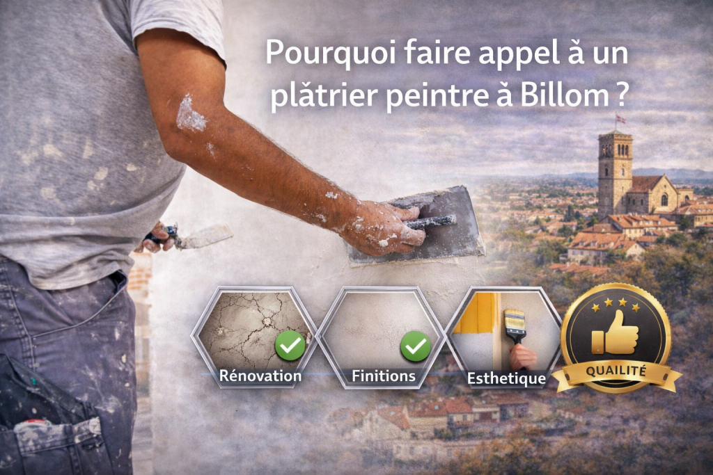 Plâtrier peintre à Billom