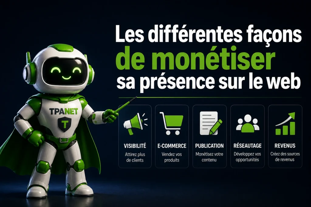 Comment monétiser sa présence sur le web : transformer internet en source de clients