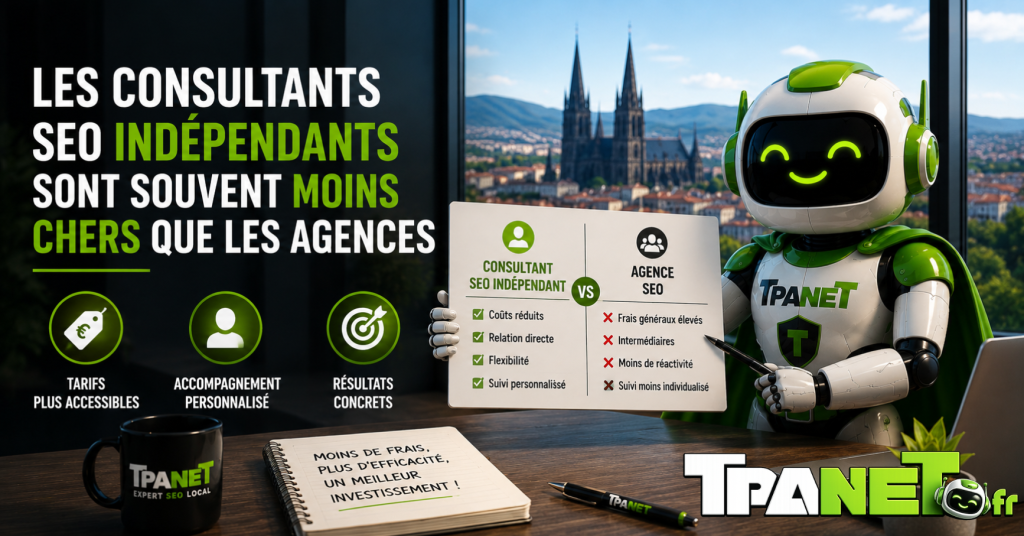 Consultant SEO à Clermont-Ferrand : faut-il passer par un freelance ? 7 Consultant SEO à Clermont-Ferrand : faut-il passer par un freelance ?