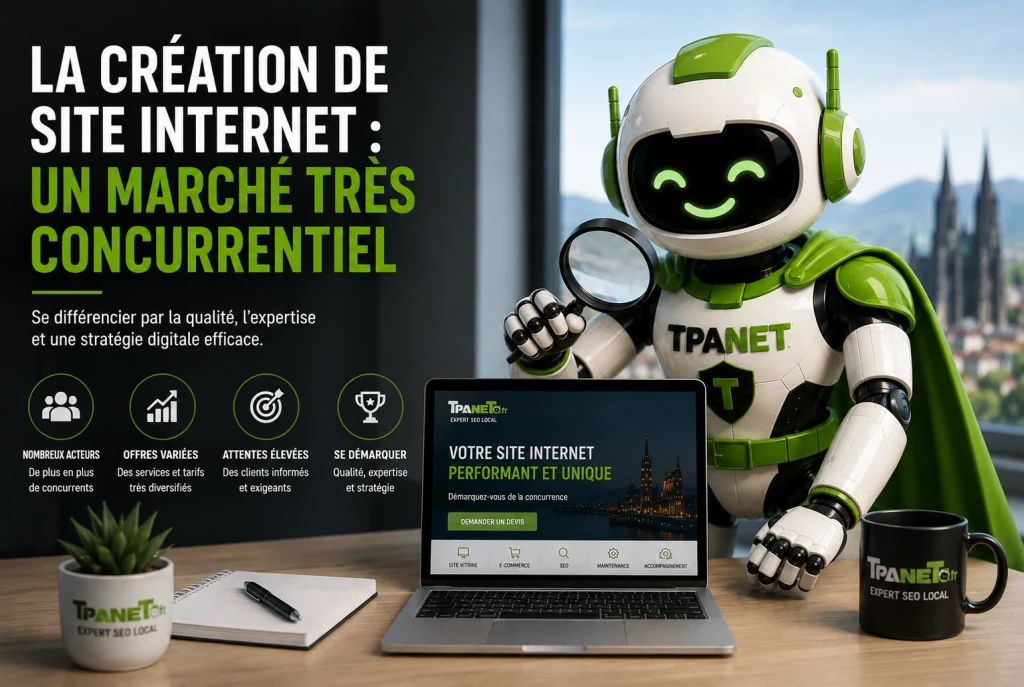 Création de site internet à Clermont-Ferrand : guide complet pour les entreprises 7 Création de site internet à Clermont-Ferrand : guide complet pour les entreprises