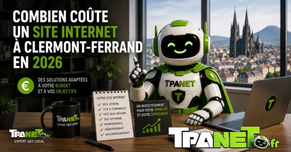 Combien coûte un site internet à Clermont-Ferrand en 2026