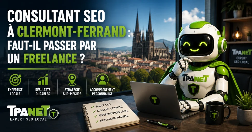 Consultant SEO à Clermont-Ferrand : faut-il passer par un freelance ?