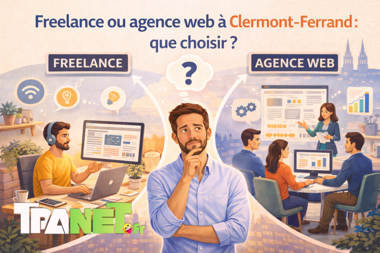Freelance ou agence web à Clermont-Ferrand : que choisir ?