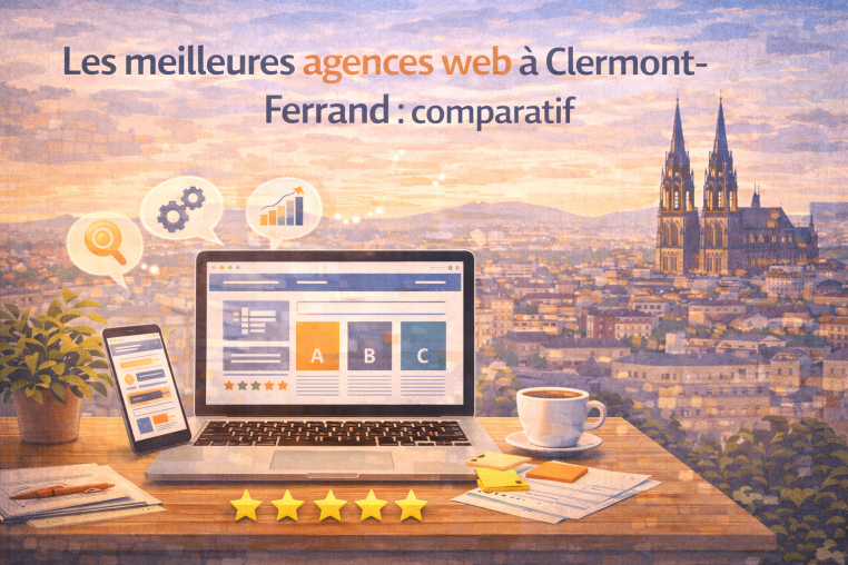 Les meilleures agences web à Clermont-Ferrand : comparatif