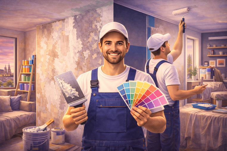 Plâtrier peintre à Clermont-Ferrand (63) : un artisan essentiel pour vos travaux