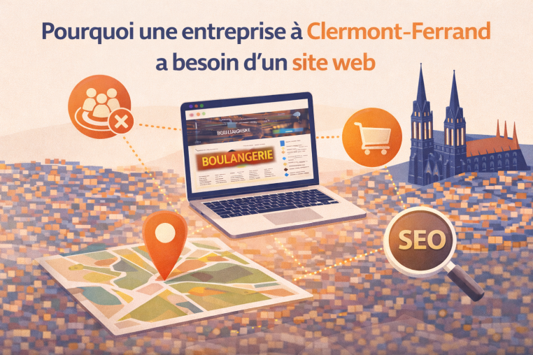 Pourquoi une entreprise à Clermont-Ferrand a besoin d’un site web