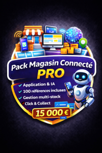 Pack Magasin ConnectĂ© PRO 2 đȘ Pack Magasin ConnectĂ© PRO