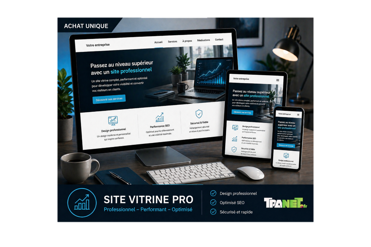 Site vitrine PRO 1 Site vitrine PRO
