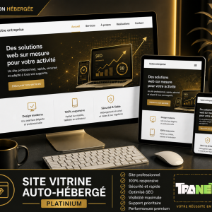 Site vitrine auto-hébergé PLATINIUM