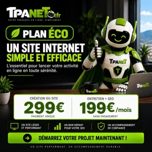 Site vitrine auto-hébergé Éco – Une présence professionnelle simple, accessible et évolutive
