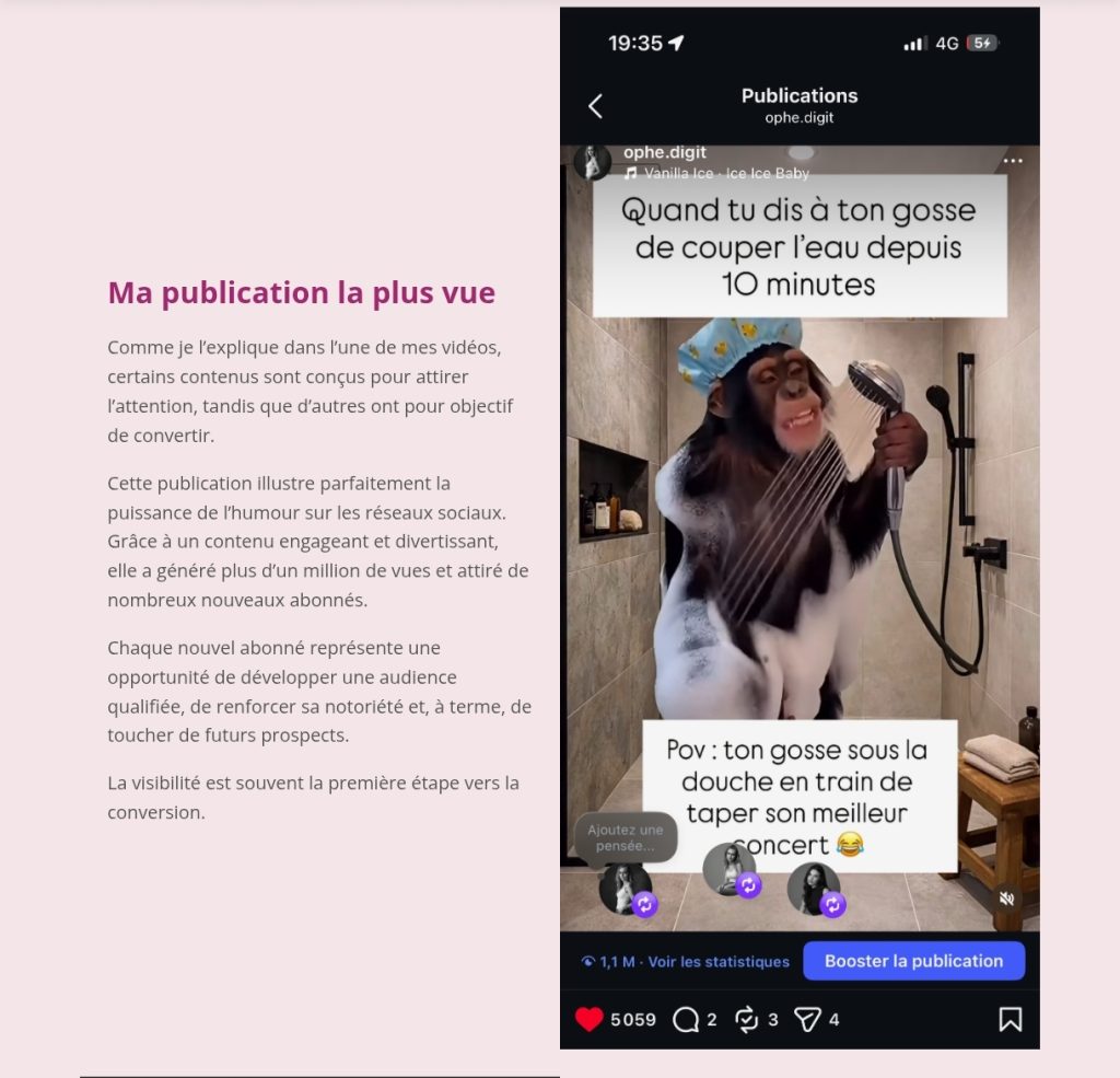 Créatrice de contenu à Clermont-Ferrand