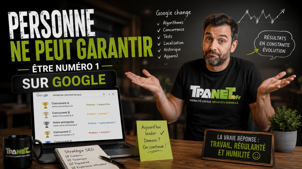 N°1 sur Google à Clermont-Ferrand : peut-on vraiment l'affirmer ? 5 N°1 sur Google à Clermont-Ferrand : peut-on vraiment l'affirmer ?