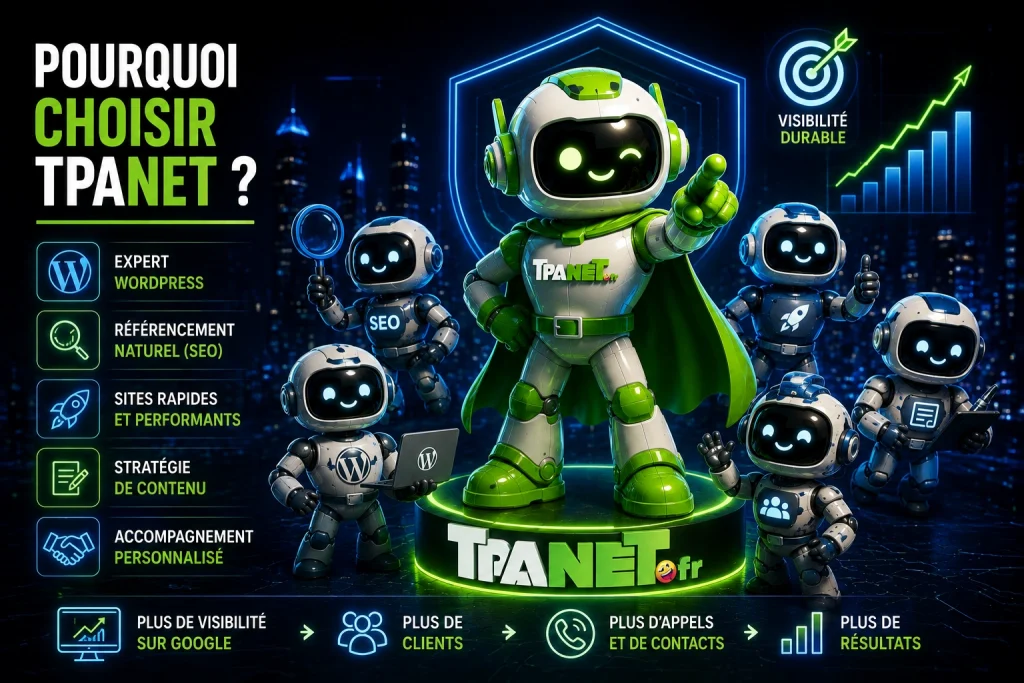 Créer votre site vitrine avec TPANET 21 Créer votre site vitrine avec TPANET