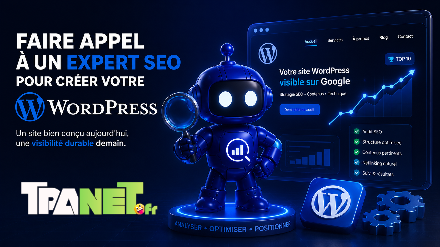 Faire appel à un expert SEO pour créer votre site WordPress