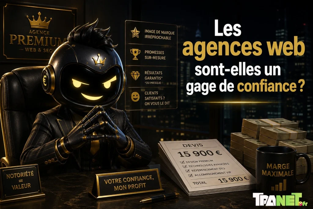 Être visible sur Google en France en 2026 6 Être visible sur Google en France en 2026
Les agences web sont-elles un gage de confiance ?