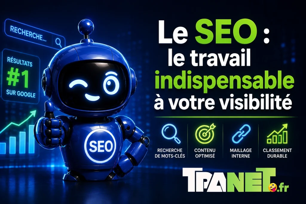 Être visible sur Google en France en 2026 9 Être visible sur Google en France en 2026
Le SEO : le travail indispensable à votre visibilité