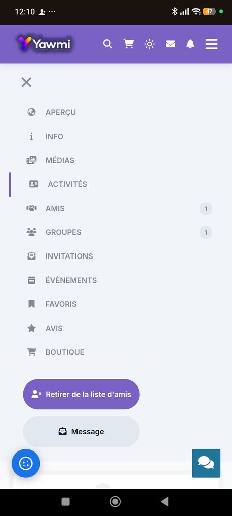 Projet Yawmi : le réseau social français gratuit dédié à vos événements 19 Projet Yawmi : le réseau social français gratuit dédié à vos événements