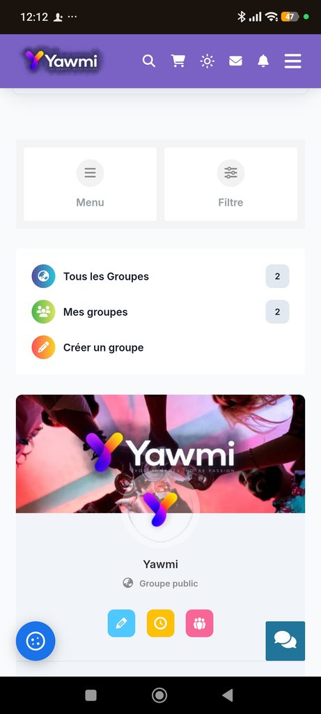 Projet Yawmi : le réseau social français gratuit dédié à vos événements 22 Projet Yawmi : le réseau social français gratuit dédié à vos événements
